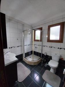 Koupelna v ubytování Jasmin Apart Otel