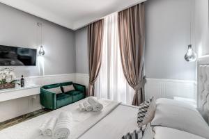 Cama ou camas em um quarto em Rome55 - Piazza di Spagna