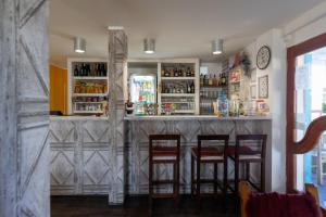 Ο χώρος του lounge ή του μπαρ στο Penzion JAAL