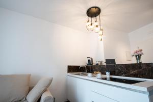 Dapur atau dapur kecil di Frizzcafé Loft in Polignano a Mare