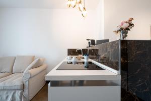 Ruang duduk di Frizzcafé Loft in Polignano a Mare