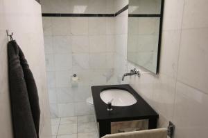 Koupelna v ubytování Kleine Wohnung für Singles