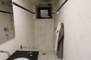 Koupelna v ubytování Kleine Wohnung für Singles