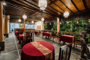 Restaurace v ubytování Alam Penari Resort Ubud