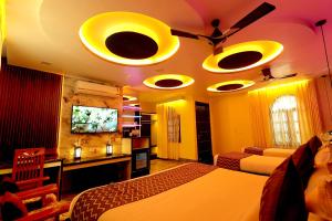 Aman Homestay, A Boutique Hotel客房内的一张或多张床位