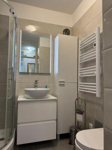 Ένα μπάνιο στο Apartment Vrilo