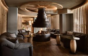 Posezení v ubytování Hotel Seehof Davos