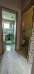 Koupelna v ubytování Apartmá Kanada + 22 fotografií