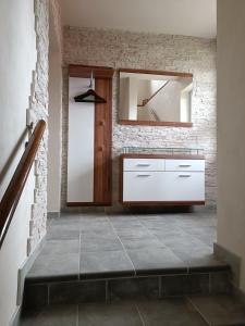 Kuchyň nebo kuchyňský kout v ubytování Apartmá Kanada