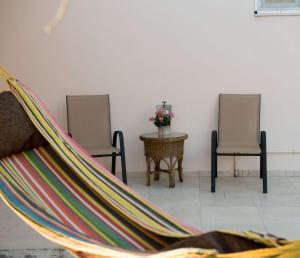 Posezení v ubytování Afrathias Beachhouse - Cretan Hideaway