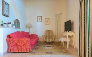 TV a/nebo společenská místnost v ubytování Greenery House