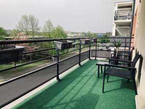T3 Strasbourg zénith tesisinde bir balkon veya teras
