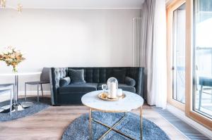 Posedenie v ubytovaní VipWarsawApartments Sapphire Mennica Residence
