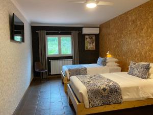 Uma cama ou camas num quarto em Casa Carvalhal - Adults Only
