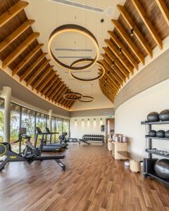The fitness centre and/or fitness facilities at SO/ Maldives