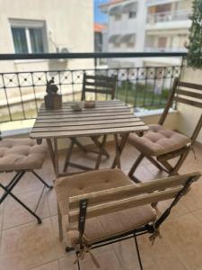 Balkon lub taras w obiekcie Meli Μaisonette