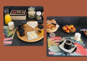 Opcions d'esmorzar disponibles a VIVRE BENAISE Chambre cosy & cuisine équipée