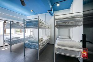 Cama o camas de una habitación en Rucksack Inn Tyrwhitt Road