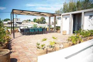 Patio nebo venkovní prostory v ubytování Beautiful loft in Colonia Americana