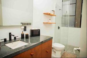 Koupelna v ubytování Beautiful loft in Colonia Americana + 25 fotografií