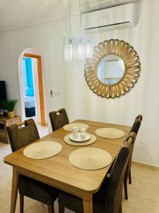 Et opholdsområde på Apartamento Turquesa La Manga