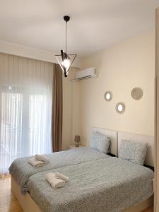Postel nebo postele na pokoji v ubytování Faros Axd Downtown Hostel