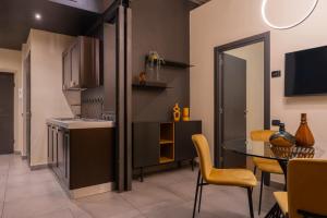Η κουζίνα ή μικρή κουζίνα στο Pantheon Roma Suite