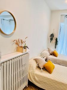 Llit o llits en una habitació de Ca La Pia