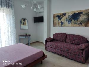 TV a/nebo společenská místnost v ubytování Residenza Regina Margherita, Apud Montes