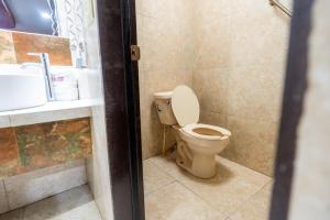 Koupelna v ubytování Hotel Rose Ensenada