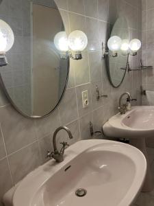 Koupelna v ubytování Chambre indépendante