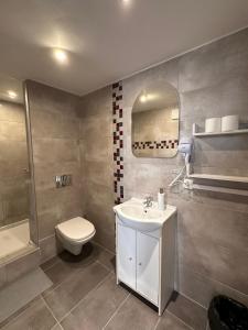 Koupelna v ubytování Apartamenty Gołębia-Genius
