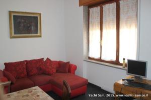 Posezení v ubytování B&B Il Brigante
