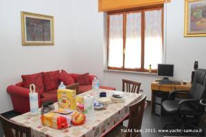 Posezení v ubytování B&B Il Brigante