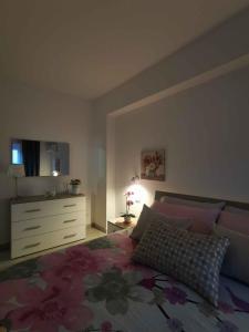 Ένα ή περισσότερα κρεβάτια σε δωμάτιο στο Holiday home in Caccamo - Sizilien 49210