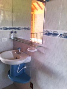 Ένα μπάνιο στο Casa De Los Colores