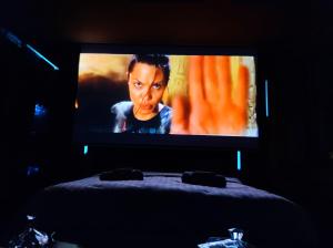 TV a/nebo společenská místnost v ubytování Private Spa Penthouse