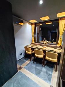 Posezení v ubytování Private Spa Penthouse
