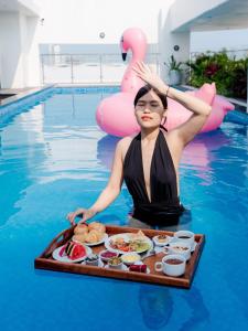 The swimming pool at or close to ViAn Hotel And Spa Danang