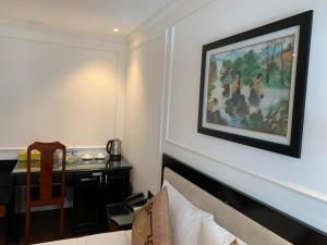 Χώρος καθιστικού στο Coecco Xieng Khouang Hotel
