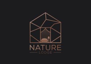 a logo for a nature lodge at Nature Lodge Csesztve in Csesztve