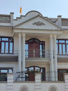 Balkón nebo terasa v ubytování Shree Nanda Guest House