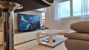 A television and/or entertainment centre at Apartman Lucille