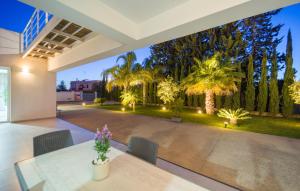 A garden outside Casa Libasci
