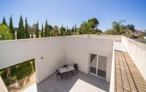 A balcony or terrace at Casa Libasci