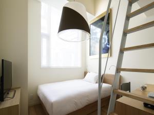 โทรทัศน์และ/หรือระบบความบันเทิงของ Shinjuku Granbell Hotel