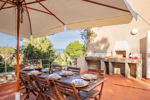 Příroda nedaleko vily