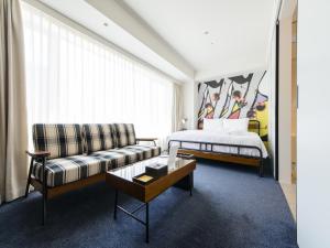 พื้นที่นั่งเล่นของ Shinjuku Granbell Hotel