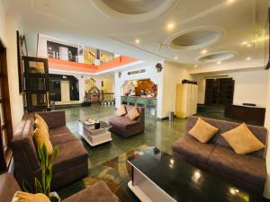 Area soggiorno di Kathmandu Business Hotel