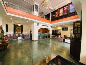 Posezení v ubytování Kathmandu Business Hotel